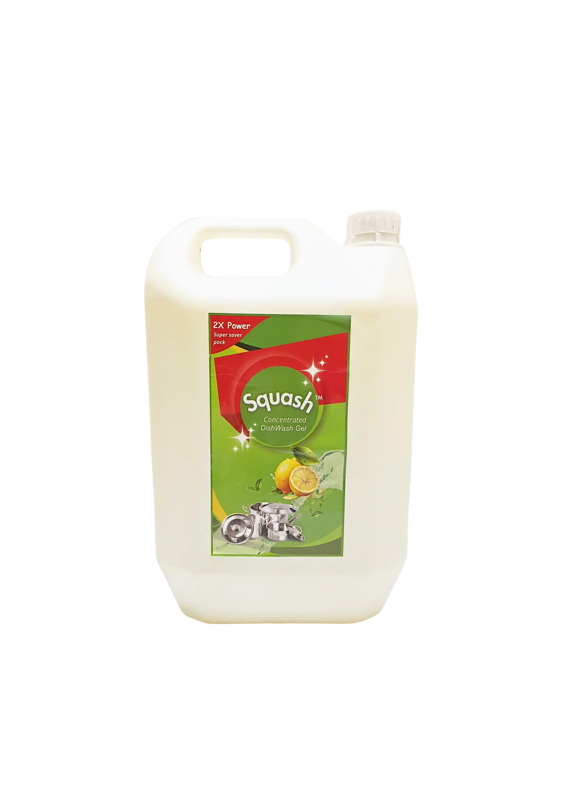 OctaClean Squash Dish Wash Liquid 5 Litre Pack